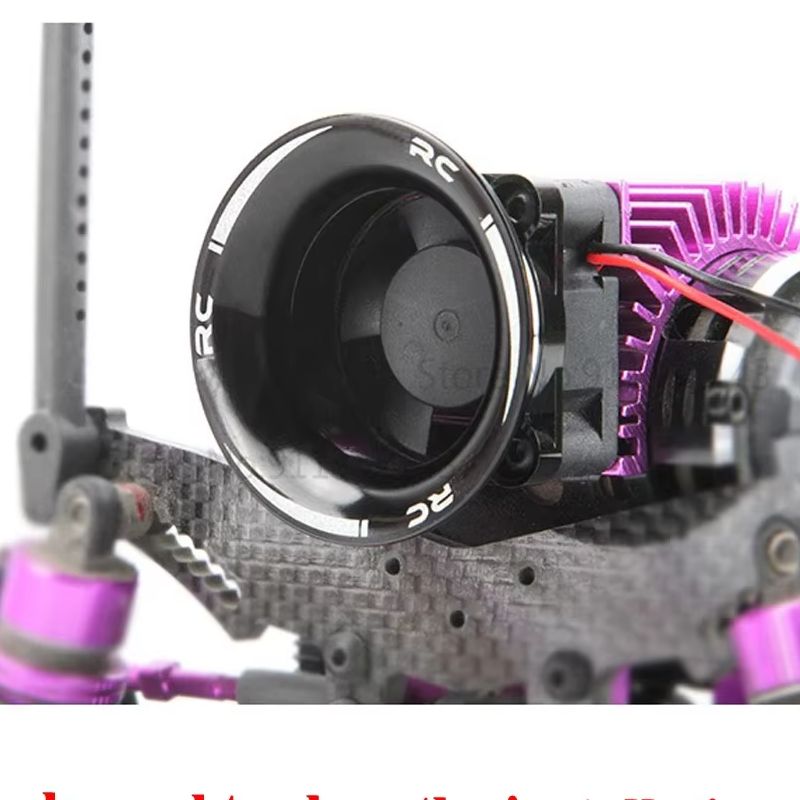 Tamiya Model Rc Car - ฝาครอบพัดลมโลหะช่องลมอะลูมิเนียม ดีกว่าสำหรับ 550 540 3650 มอเตอร์ฮีทซิงค์เครื่องยนต์ไฟฟ้าสำหรับ