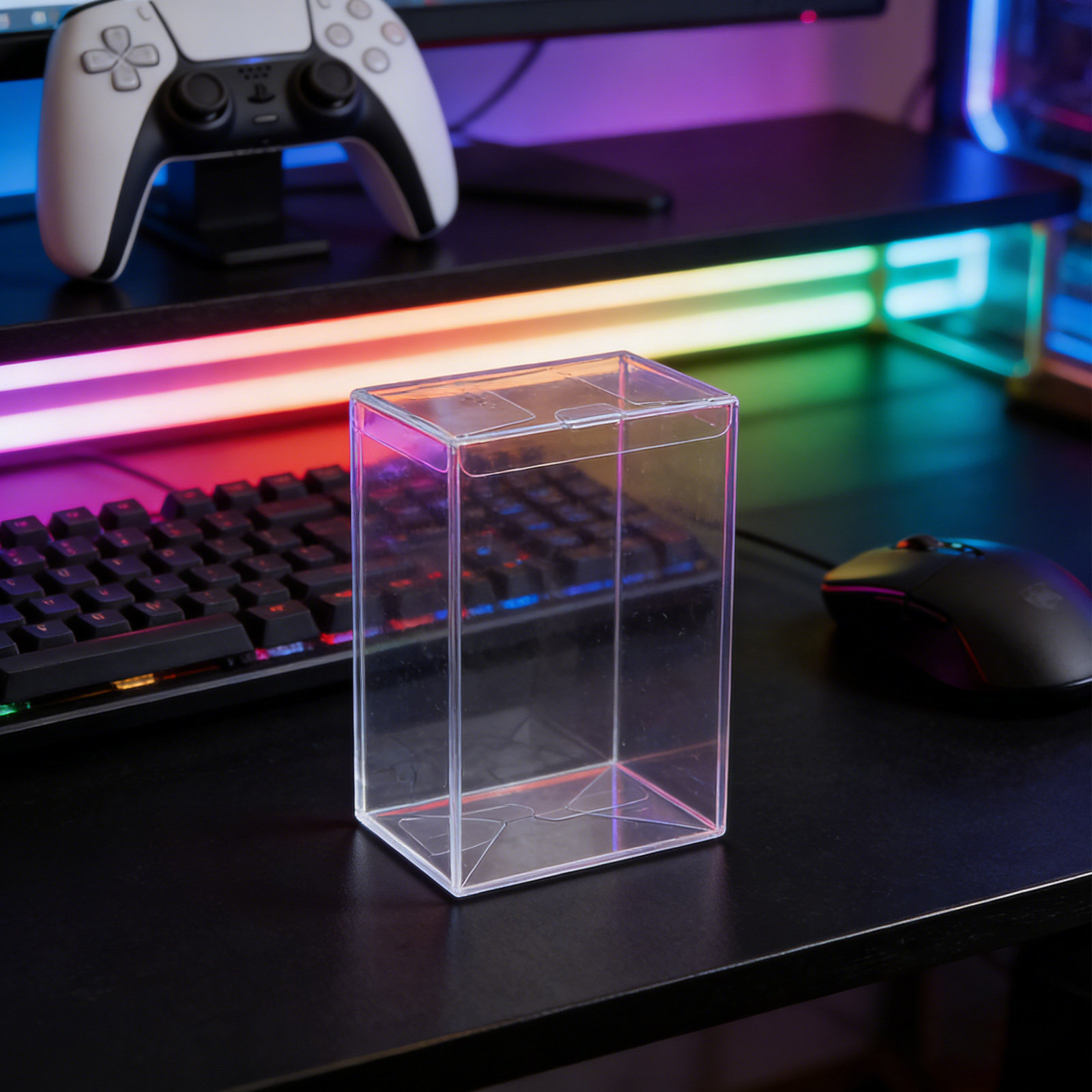 Action Figure Stand - กล่องโชว์ใส 10 ชิ้น ขนาด 4 นิ้ว