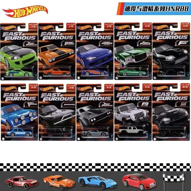 Hot Wheels Car Track Sets - รถฮอทวีล1/64ดอดจ์ HNR88โมเดลรถยนต์ฮอตวีลส์รถยนต์ส่วนบุคคล