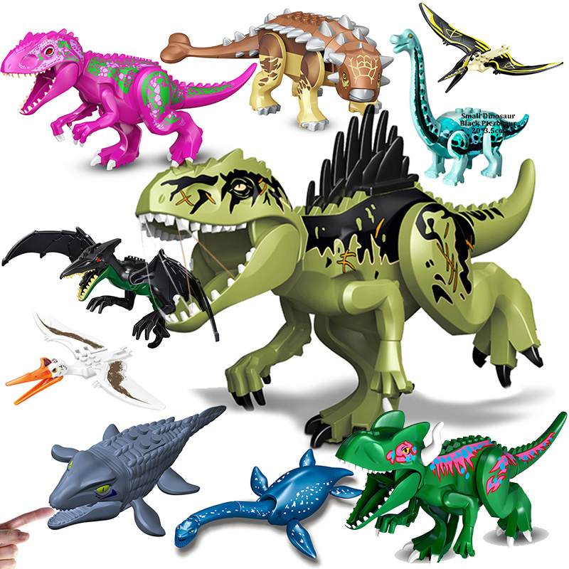Lego Set Creator - Jurassic ไดโนเสาร์ World Brutal Raptor T-Rex