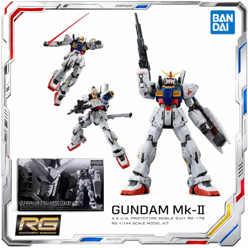 Bandai Original RG 1/144 RX178 - Bandai Model Gundam Rg บทวิจารณ์และราคา