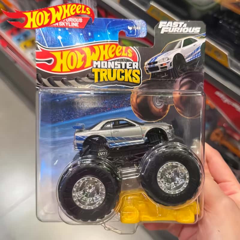รถของเล่นโมเดลรถบรรทุกมอนสเตอร - Hot Wheels Car Monster Trucks บทวิจารณ์และราคา