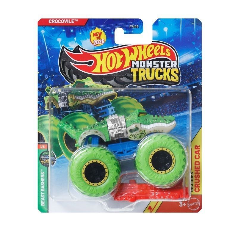 รถของเล่นโมเดลรถบรรทุกมอนสเตอร - Hot Wheels Car Monster Trucks บทวิจารณ์และราคา
