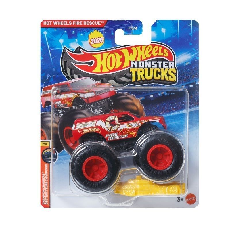 รถของเล่นโมเดลรถบรรทุกมอนสเตอร - Hot Wheels Car Monster Trucks บทวิจารณ์และราคา