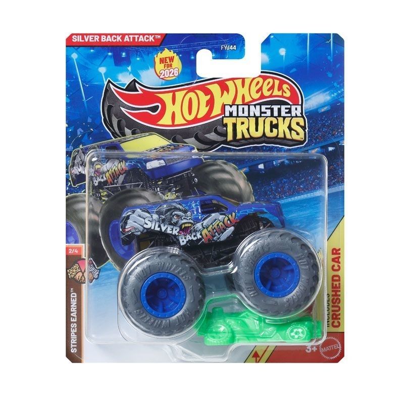 รถของเล่นโมเดลรถบรรทุกมอนสเตอร - Hot Wheels Car Monster Trucks บทวิจารณ์และราคา
