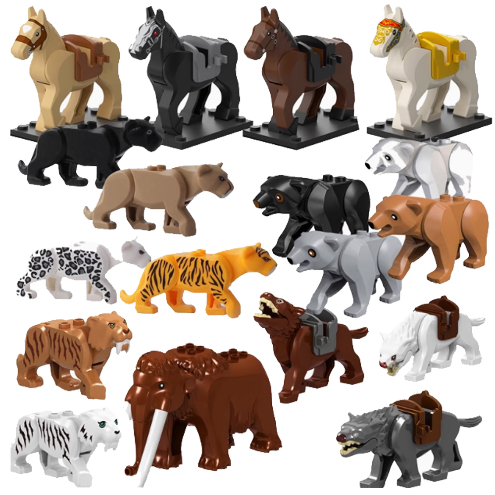 MOC City สัตว์บล็อกอาคารแพะช้า - Lego Set City บทวิจารณ์และราคา