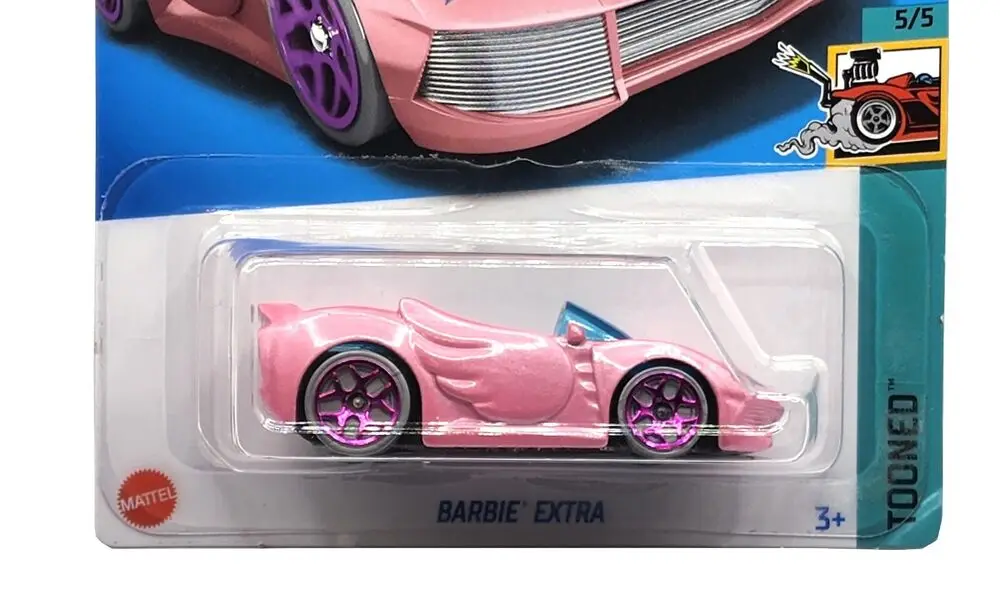 ล้อร้อนสีชมพูตุ๊กตาบาร์บี้พิเศ - Hot Wheels Car Track Sets บทวิจารณ์และราคา