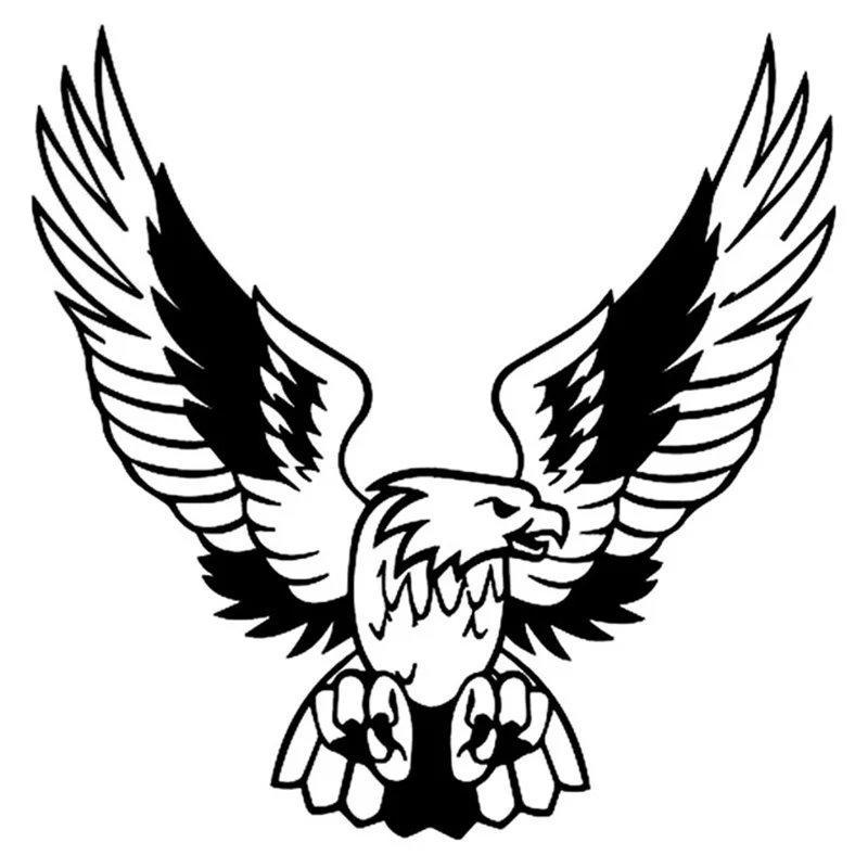 3D รถสติกเกอร์แฟชั่น Eagle บนร - Vinyl Figure Blank บทวิจารณ์และราคา