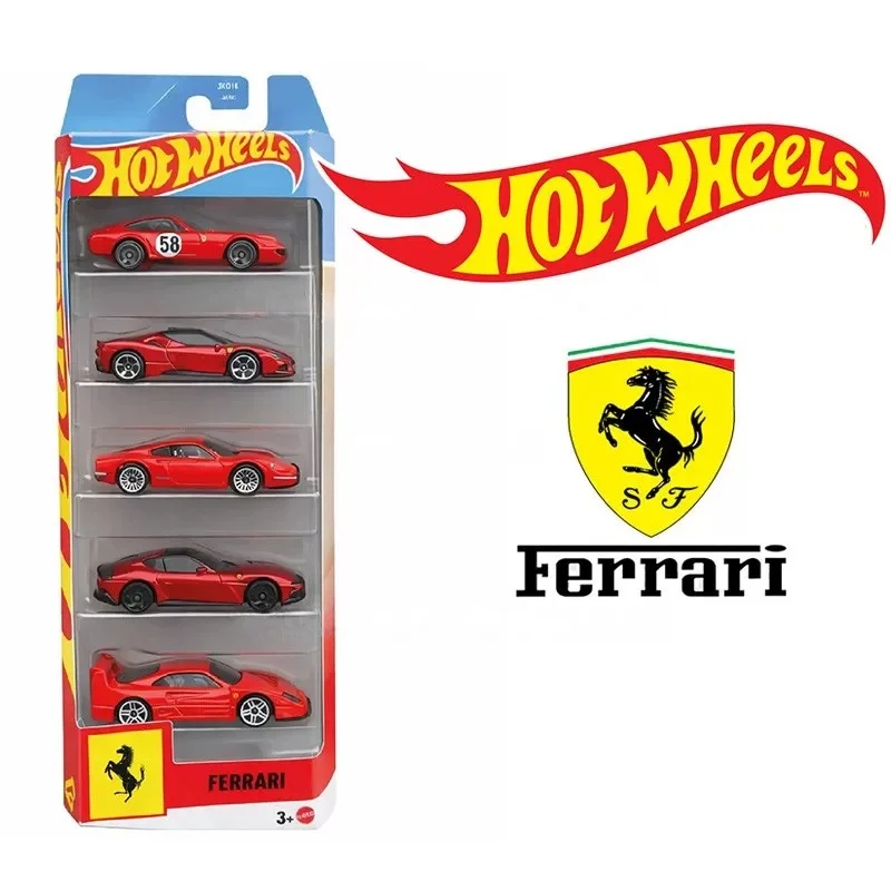 ใหม่ฮอตวีลส์ เฟอร์รารี JLN12 5 - Hot Wheels Car Track Sets บทวิจารณ์และราคา